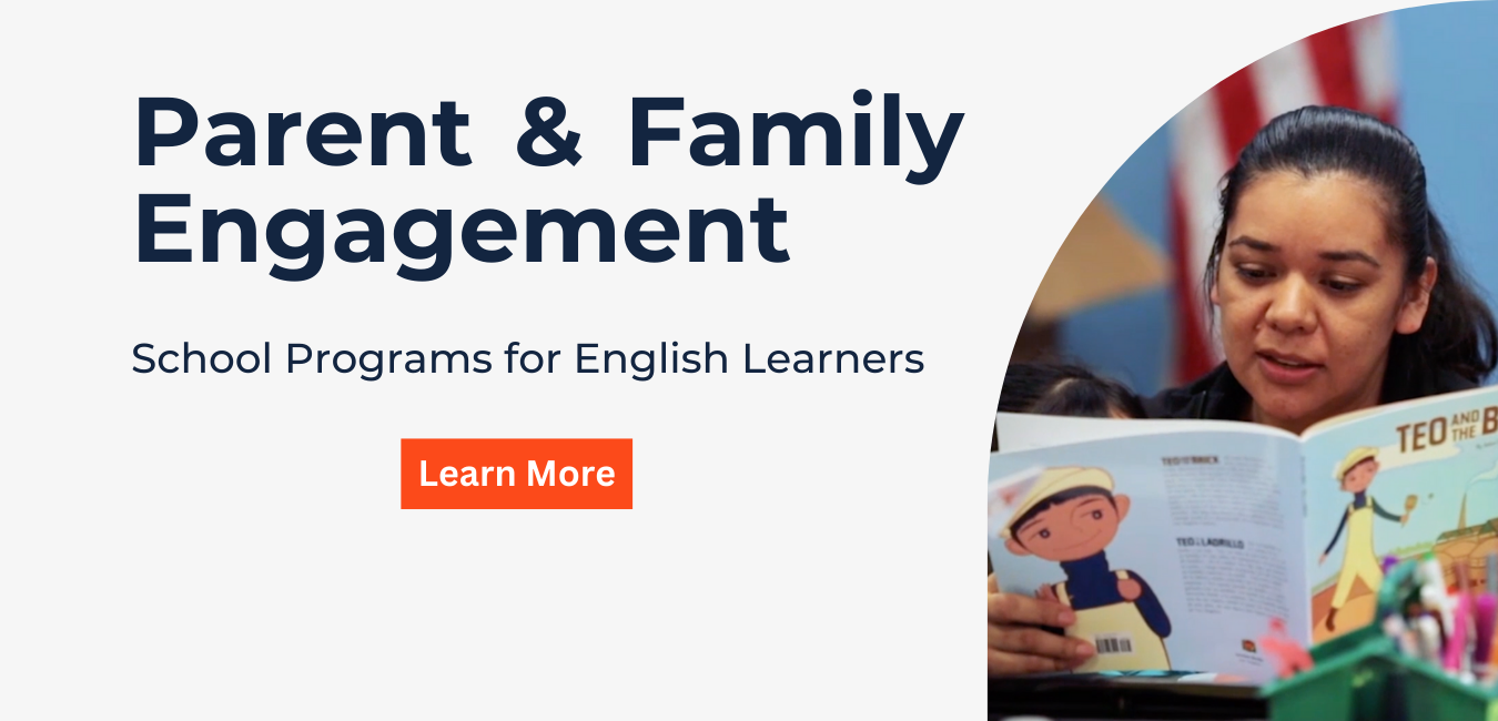 Parent Programs for English learners and Spanish learners